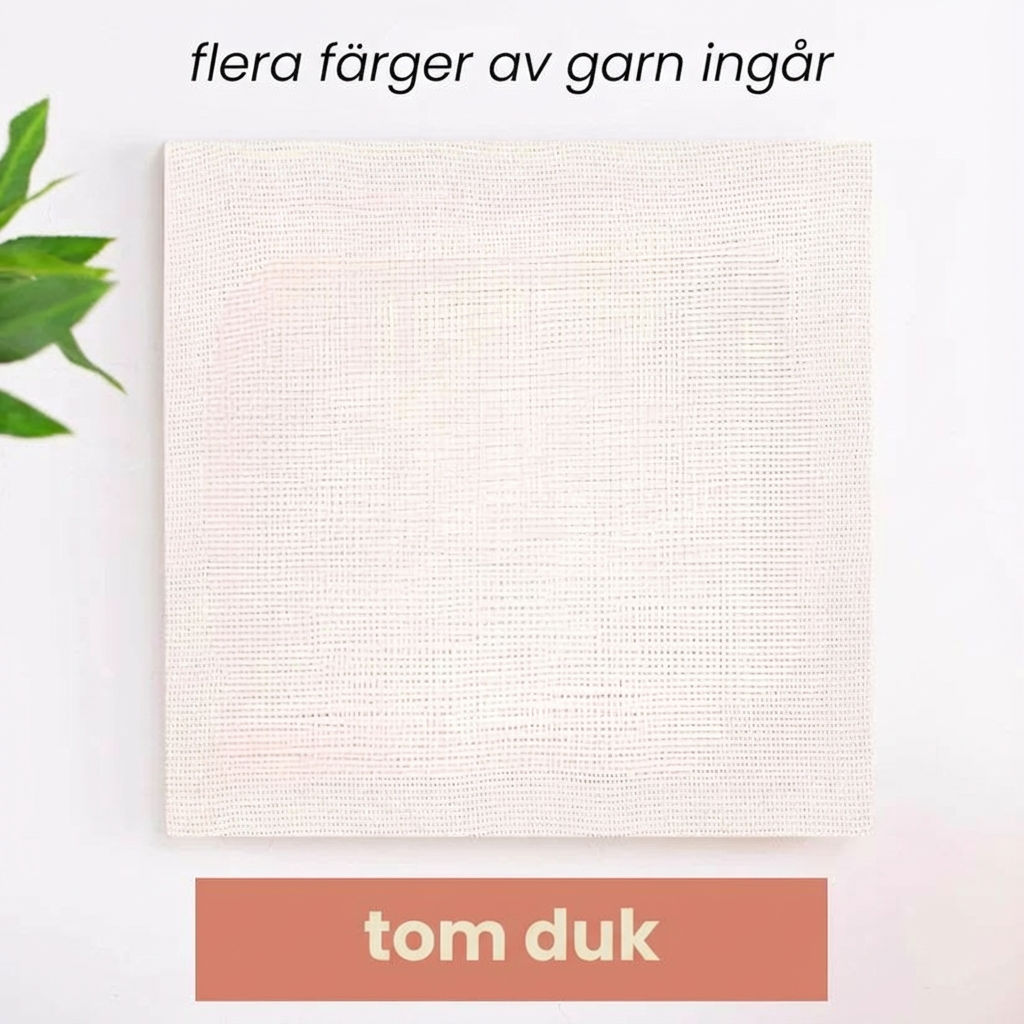 Lugnastygn™ – Punch needle-kit för avslappning