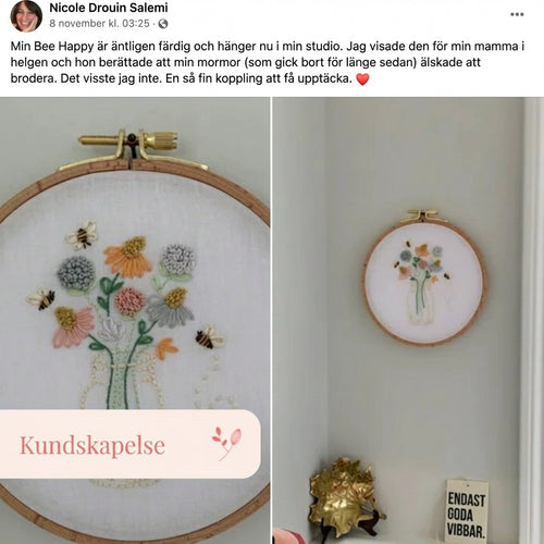 Skapa ditt eget broderi – nybörjarkit