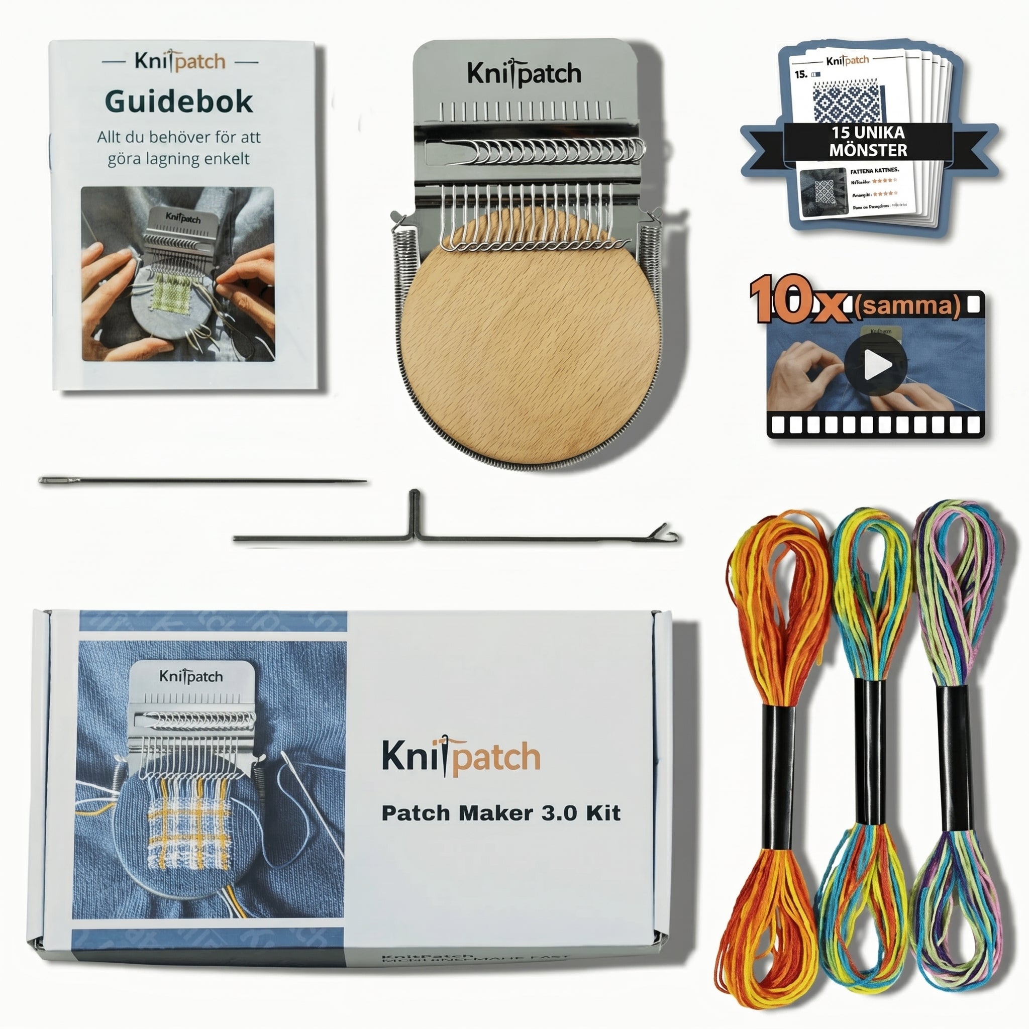 KnitPatch komplett startkit