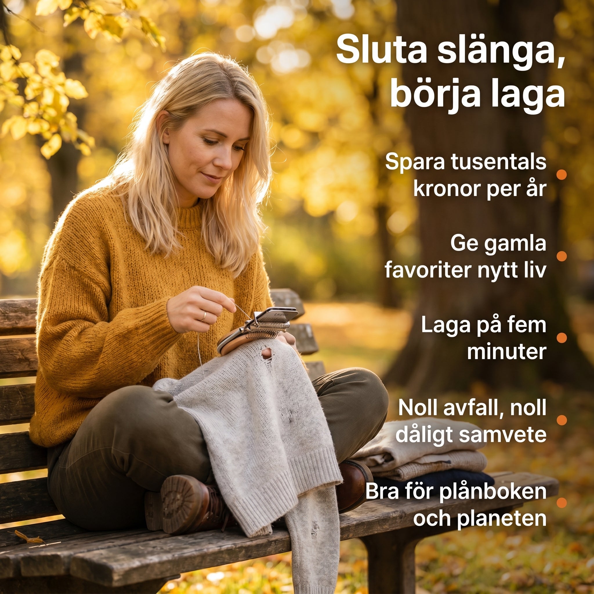 Textillappset™- Förvandla slitage till design